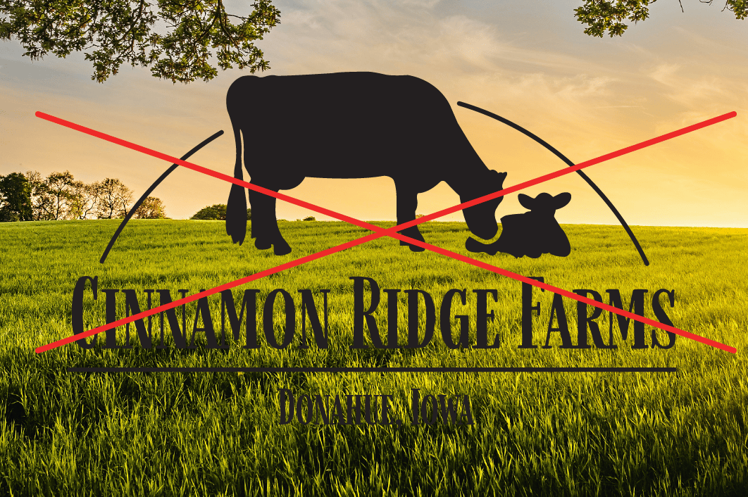 Cinnamon Ridge logo on top of a photo which is hard to see.